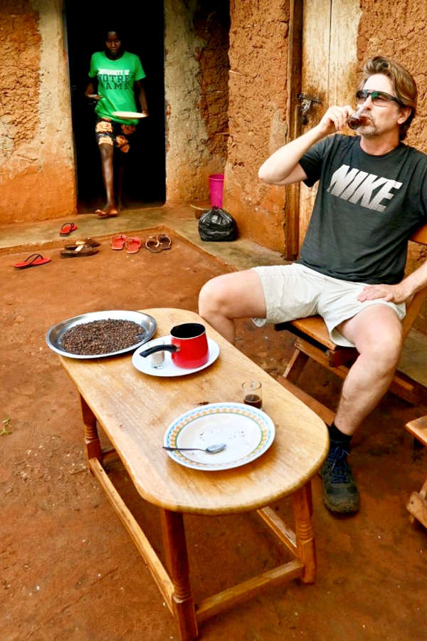 coffee experience with Sebei tribe
